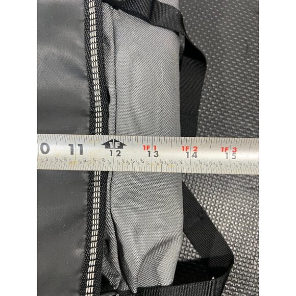 Vintage 2000’s Nike Canvas Shoulder Messenger Bag Nylon/Poly Laptop Black - Picture 7 of 8